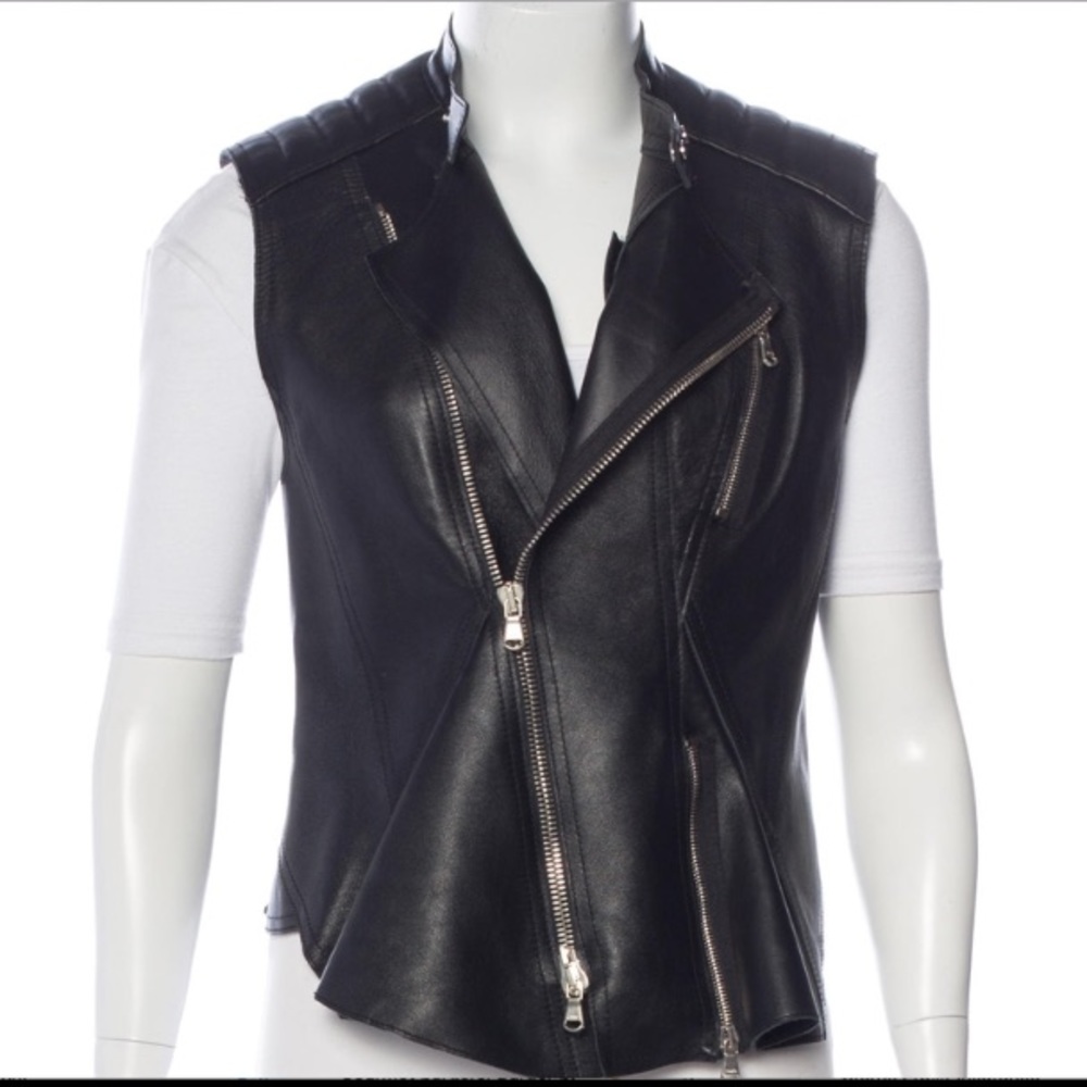 3.1 Phillip Lim leather vest size 4